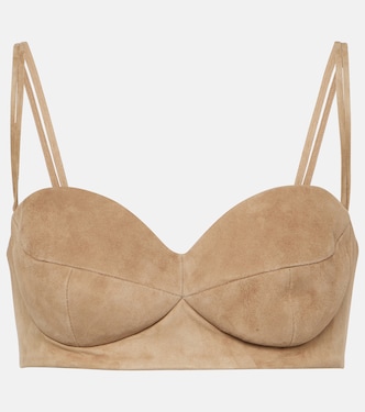 Brassière en daim | Magda Butrym