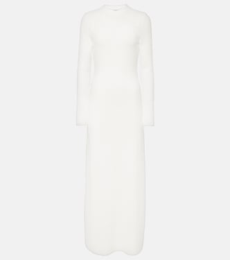 Abito lungo Lara in bouclé con cut-out | Proenza Schouler