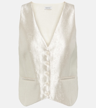 Deb satin vest | Simkhai