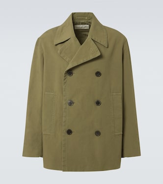 Giacca doppiopetto in cotone | Dries Van Noten