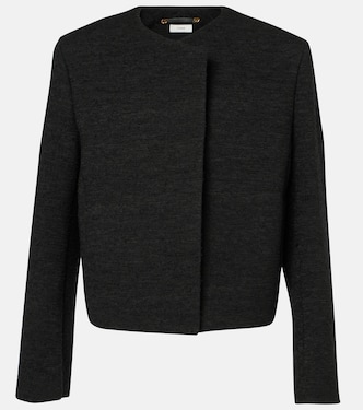 Cropped-Jacke aus Bouclé | Toteme