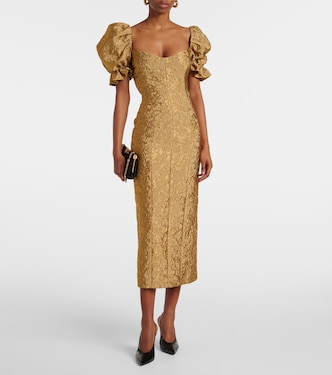 Abito midi Farrah in broccato  | Markarian
