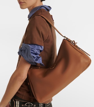 Borsa a spalla Aimée Medium in pelle | Prada