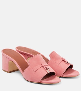 Summer Charms suede mules | Loro Piana