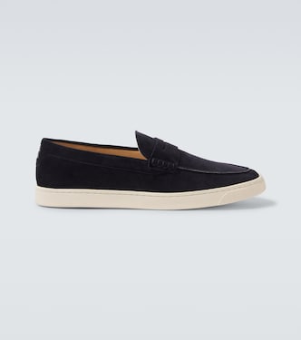 Loafers aus Veloursleder | Brunello Cucinelli
