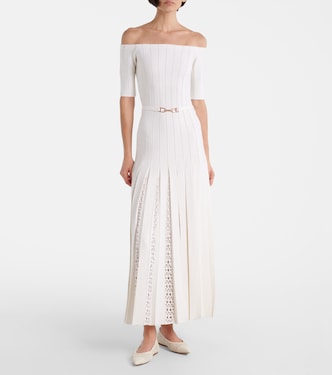 Ribbed-knit wool and silk maxi dress | Gabriela Hearst