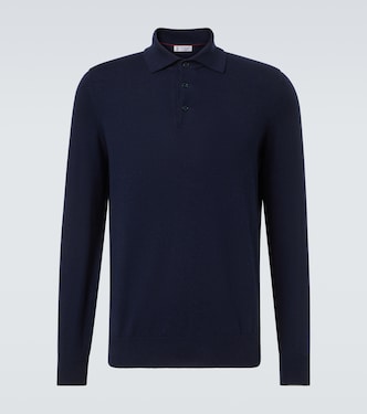 Cashmere polo sweater | Brunello Cucinelli