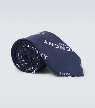Givenchy Shadow silk tie | Givenchy