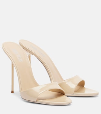Lidia 105 patent leather mules | Paris Texas
