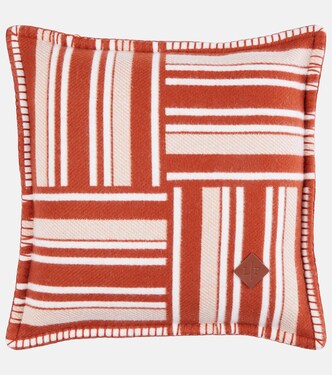 Coussin en jacquard de laine et cachemire | Loro Piana