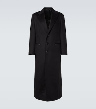Wool and cashmere overcoat | Saman Amel