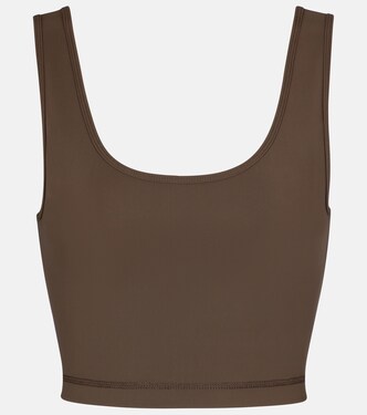 Release 02 stretch-jersey crop top | Wardrobe.NYC