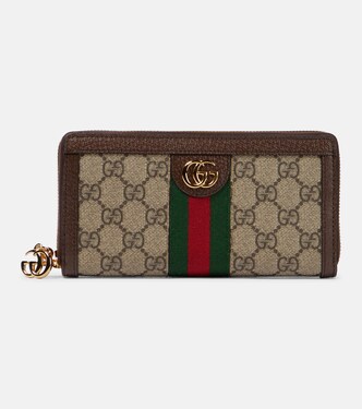 Portafoglio Ophidia in GG Supreme e pelle | Gucci