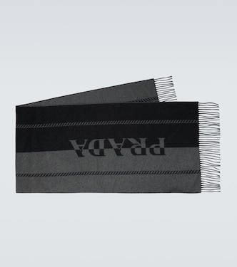 Logo wool scarf | Prada