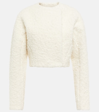 Jacke aus Alpakawolle und Baumwolle | Alaïa