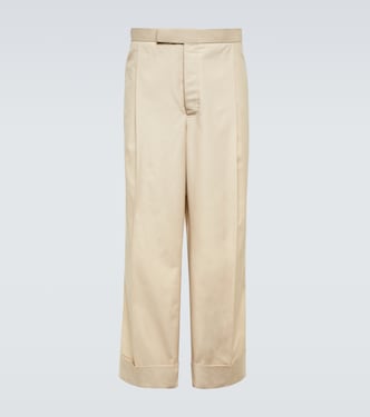 Pantalones anchos con pliegues | Thom Browne