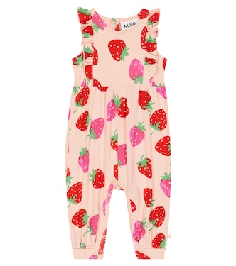 Baby - Jumpsuit corta Fallon con stampa | Molo