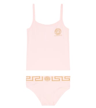 Set de top y braga Greca Border | Versace Kids
