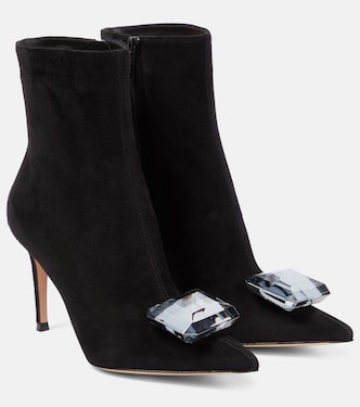 Jaipur suede ankle boots | Gianvito Rossi
