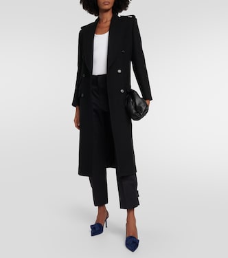 Slingback-Pumps aus Veloursleder | Gianvito Rossi