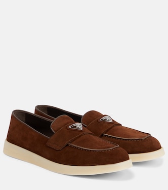 Saint Tropez suede loafers | Prada
