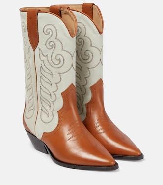 Botas Duerto de piel bordadas | Isabel Marant