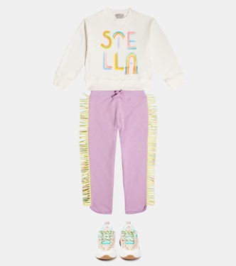Bedrucktes Sweatshirt aus Baumwolle | Stella McCartney Kids