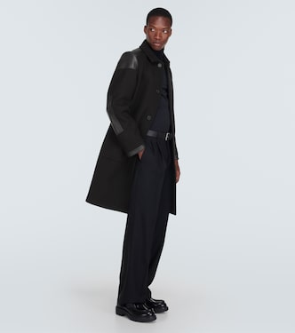 Stringate Diapason in pelle | Prada