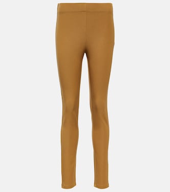 Mid-rise gabardine leggings | Joseph