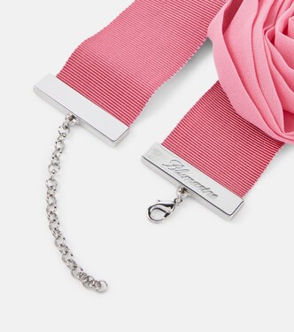 Choker Rose in canvas | Blumarine