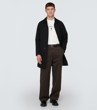 Camiseta en jersey de algodón bordado | Burberry