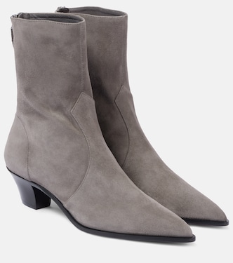 Bottines Brunswick 45 en daim | Aquazzura