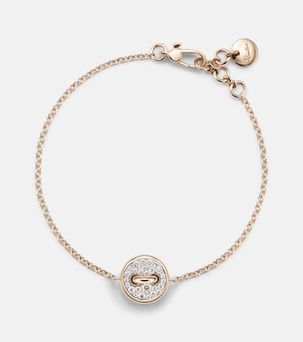 Pom Pom Dot - Bracciale in oro rosa 18kt con diamanti e madreperla | Pomellato