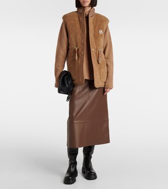 Piumino senza maniche Bost in teddy | Moncler