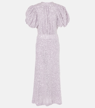 Sequined open-back maxi dress | Rotate