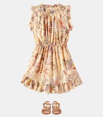 Kleid Tallow aus Baumwolle | Zimmermann Kids