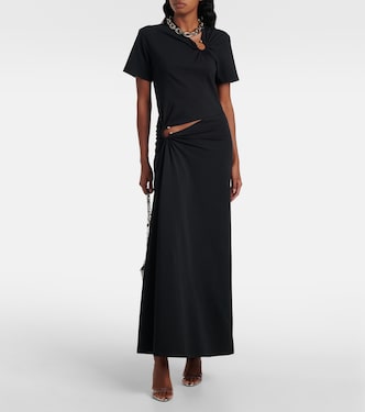 Cutout jersey maxi dress | Rabanne