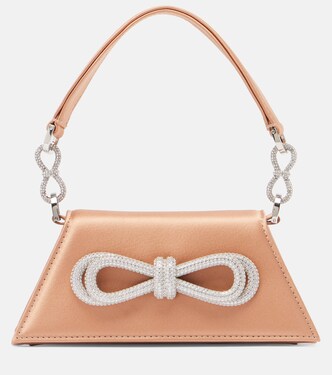 Bolso al hombro Samantha Small de satén | Mach & Mach