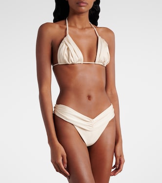 Jasmin ruched bikini bottoms | Bananhot