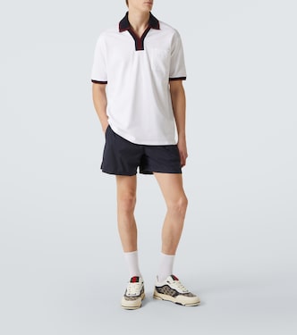 Polo de piqué de algodón | Gucci