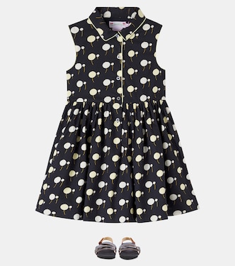 Robe Anne imprimée en coton | Bonpoint