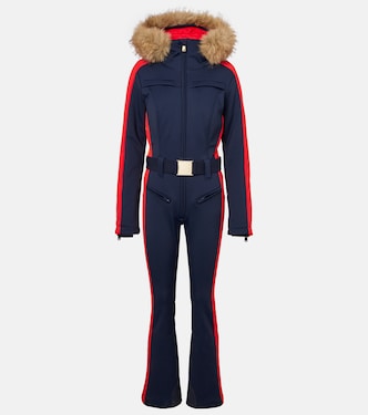 Suvi faux fur-trimmed ski jumpsuit | Goldbergh