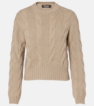 Jersey trenzado Napier de cachemir | Loro Piana