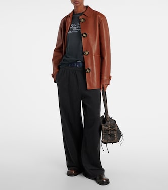 T-shirt in jersey di cotone con logo | Acne Studios