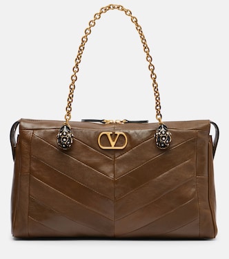 Growl Medium leather tote bag | Valentino Garavani