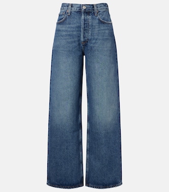 Low Slung Baggy high-rise wide-leg jeans | Agolde