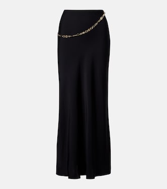 Chain-detail maxi skirt | Rabanne