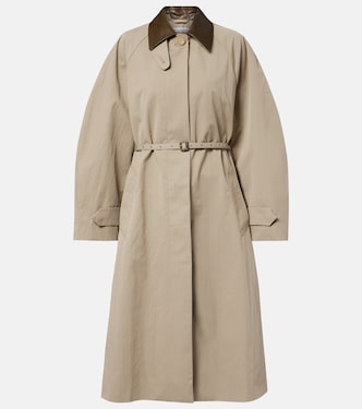Cotton-blend technical trench coat | Acne Studios