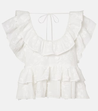 Top Slees brodé en coton | Dorothee Schumacher