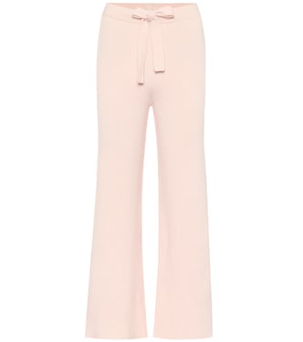 Pantaloni in maglia di misto cotone e seta | Live The Process